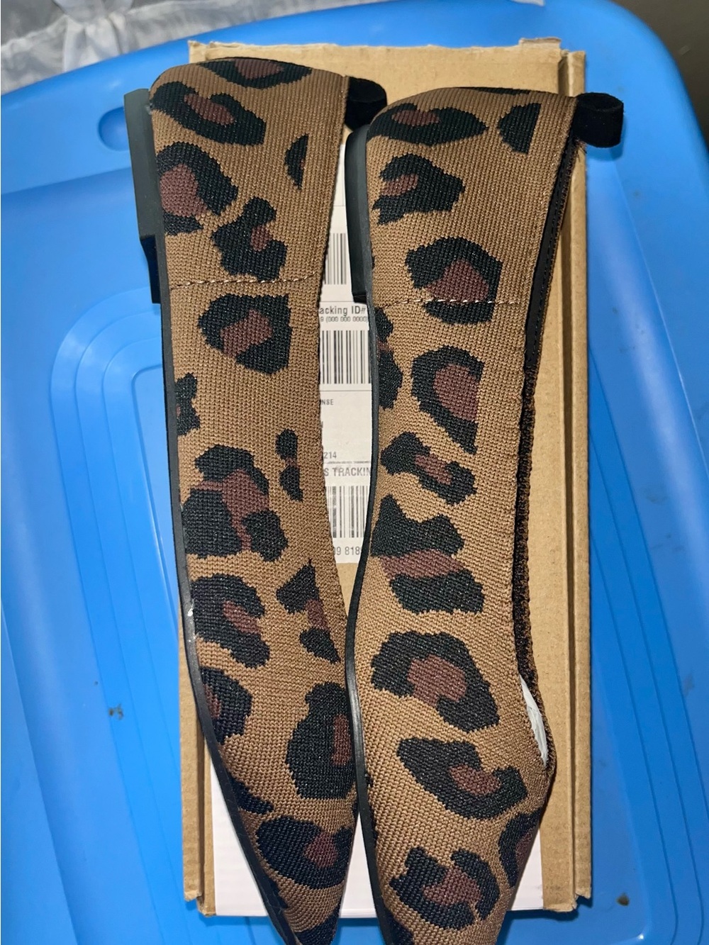 Journee Collection Tayleen Leopard-Print Pointed Flats 10 - Picture 2 of 6